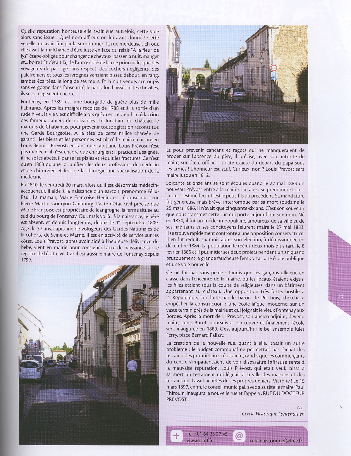 Rue du Docteur Prévost 2