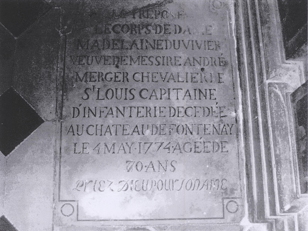 Stèle Église Saint-Martin